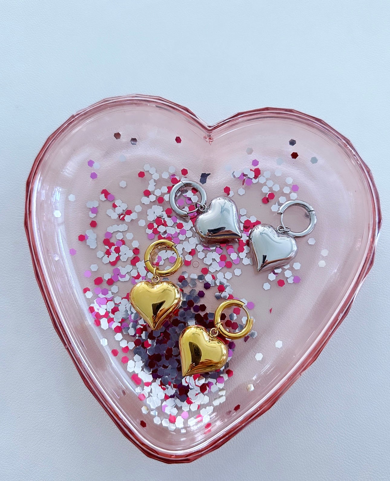 Chunky Heart Earings
