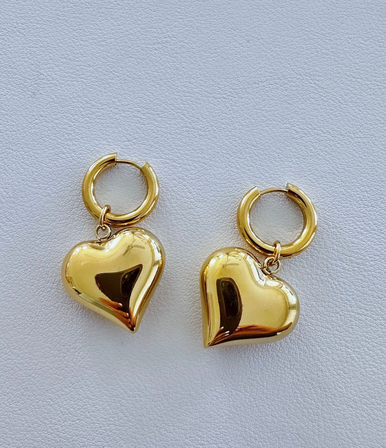 Chunky Heart Earings