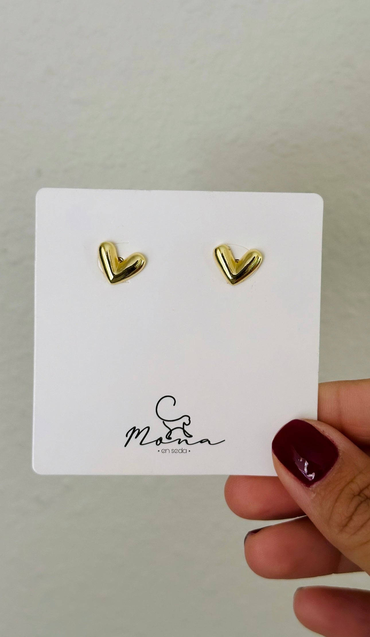 Mini Heart Studs
