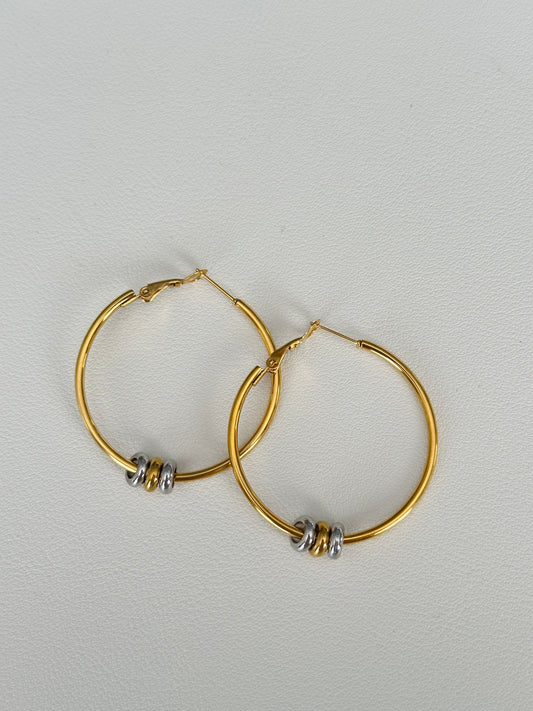 2 tones hoops
