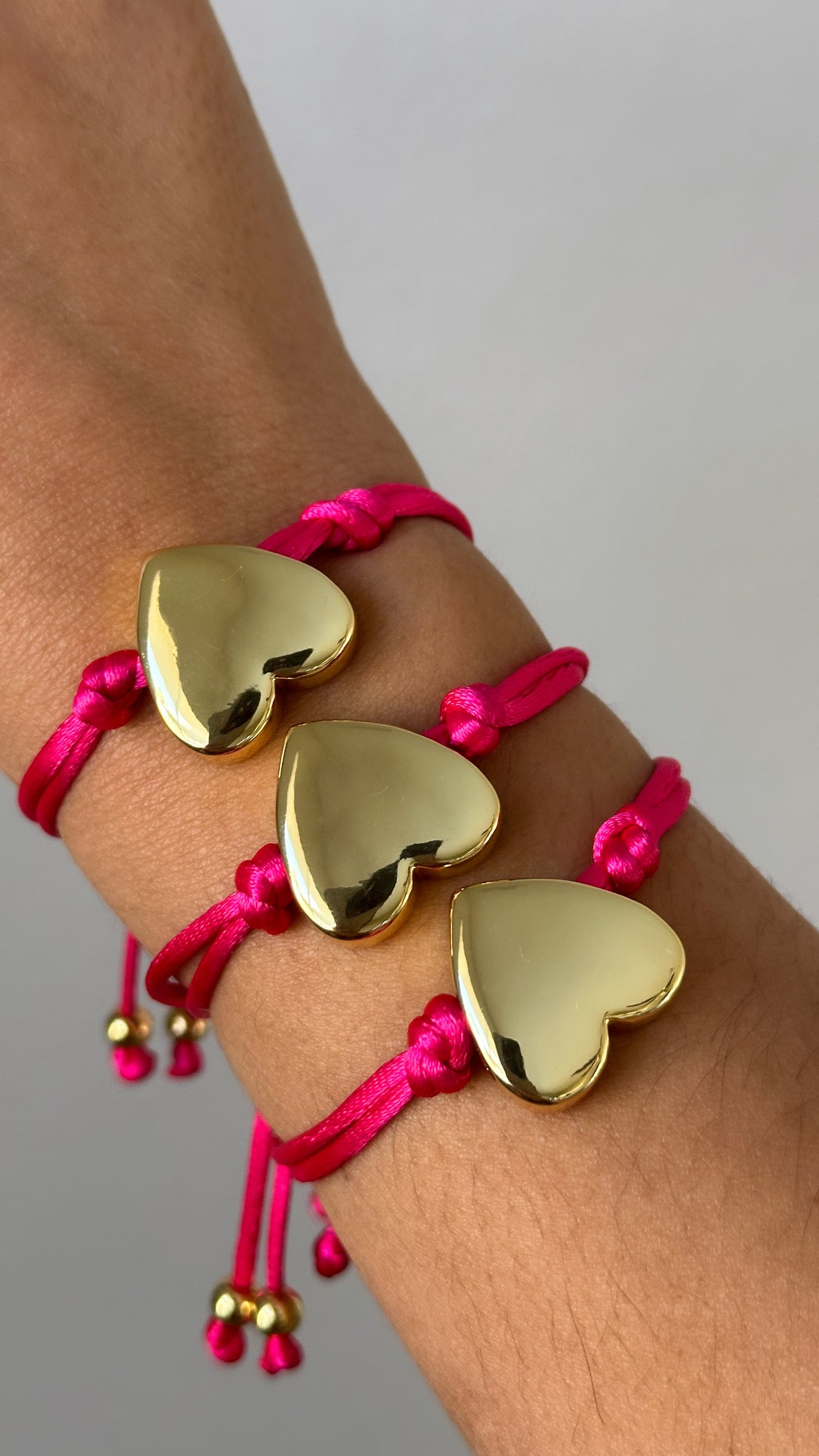 Chunky Heart Bracelet