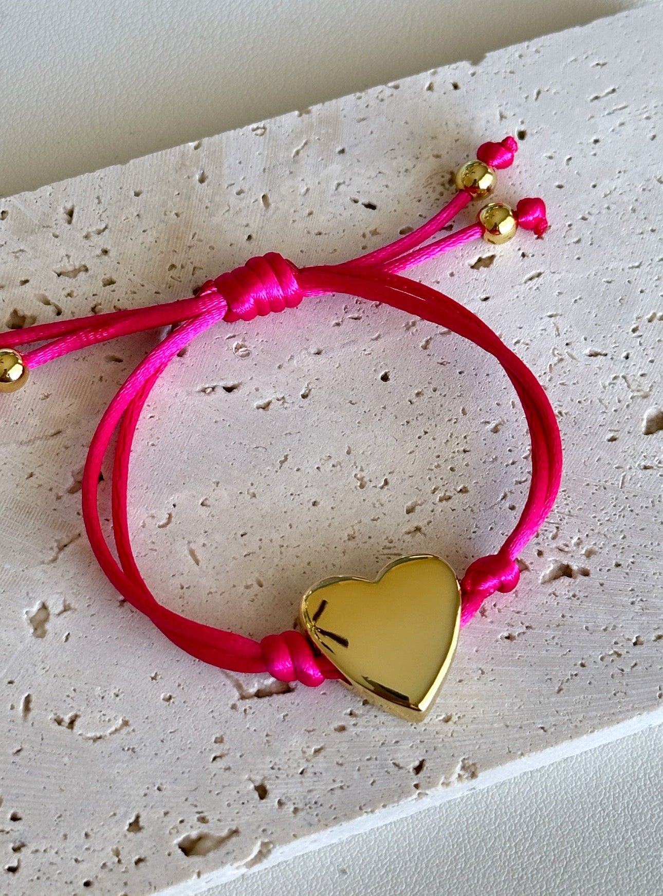 Chunky Heart Bracelet