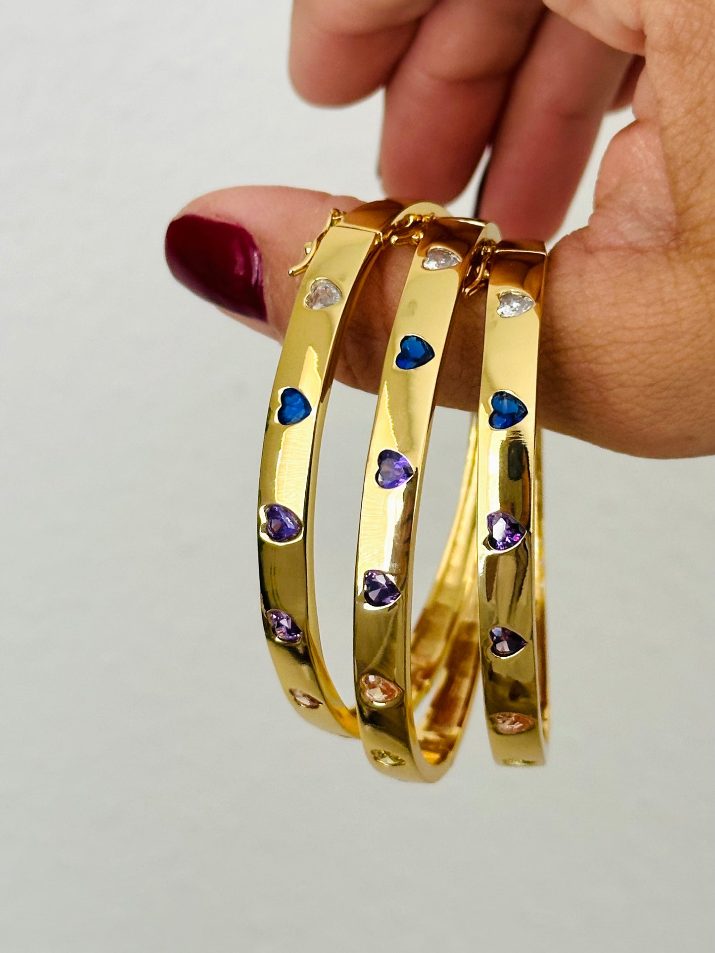 Corazones bangle
