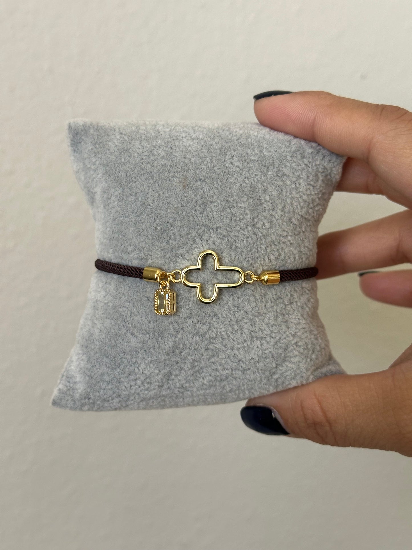 Cross Cord Bracelet