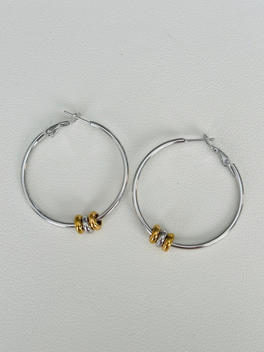 2 tones hoops